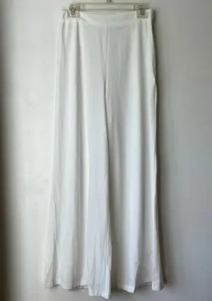 Princess Polly White Wide Leg High Waist Pants 8 thumbnail 1