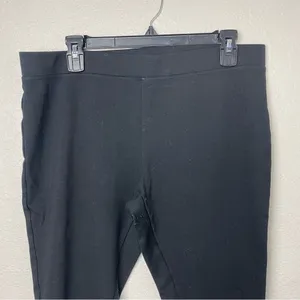 Express Women’s Black Thick Leggings Size L thumbnail 2