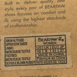 Bearpaw Altitude Platform Slide Sandals Taupe Suede Women’s Size 10 thumbnail 2