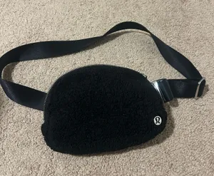 lululemon athletica Black Sherpa Belt Bag thumbnail 1