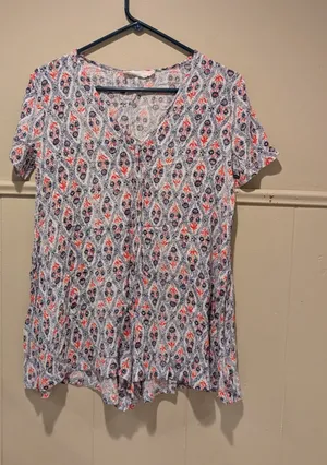 Lush Print Romper thumbnail 1
