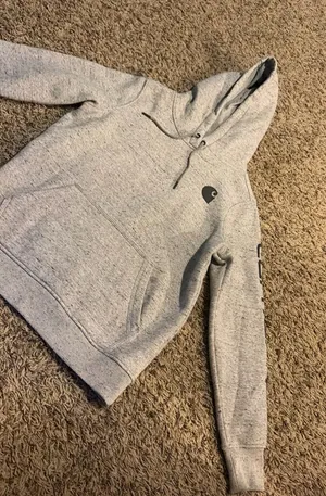 Grey Carhartt Hoodie thumbnail 1