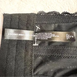 Torrid Curve Black Lace Underwire Longline Bralette Size 2X thumbnail 12