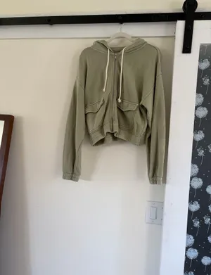 Aerie Zip-Up Hoodie Sweatshirt thumbnail 1