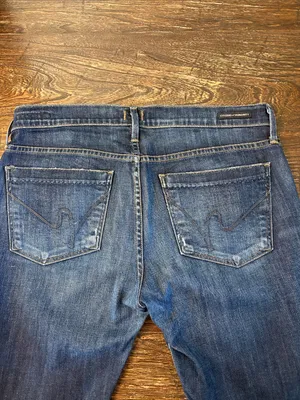 Citizens of‎ Humanity Ava Low Rise Straight Leg Jeans Dark Wash 30 thumbnail 7