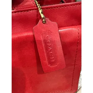 Coach Pocket Tote Legacy American Icons 19982 W/Og Tassel Hangtag & Brass Fob thumbnail 5