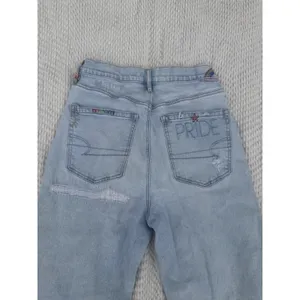 American Eagle Strigid Highest Rise Baggy‎ Straight Pride Jeans Size 5/ 27" thumbnail 11