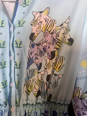 New Long sleeved zebra print dress thumbnail 2