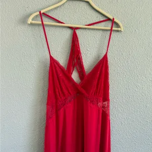 NWT Red Lace Long Nightgown Size‎ XXL thumbnail 3