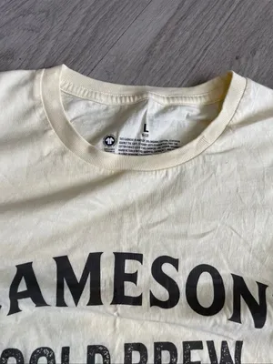 Jameson Cold Brew Graphic Tee - Cream with Black Print thumbnail 2