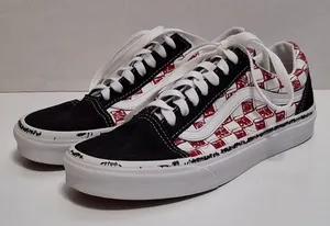 Vans Old Skool Sketch Checkerboard Low-Top Skate Shoes thumbnail 1