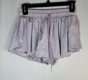 XSEYOGAI Skort Womens Size S Purple Flowy Butterfly Athletic Running thumbnail 1