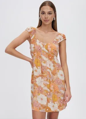 Volcom floral sun dress thumbnail 1