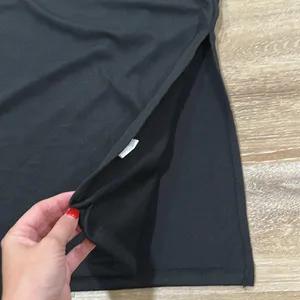 Black Sleeveless Top and Shorts Set - lounge set thumbnail 3