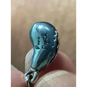 Pandora Lake Baikal Pure Depth Blue Enamel Dangle Charm S925 790760C01 thumbnail 2