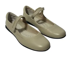 Walking‎ Cradles Jane Bone Leather Mary Jane Flats Womens 9 M thumbnail 1