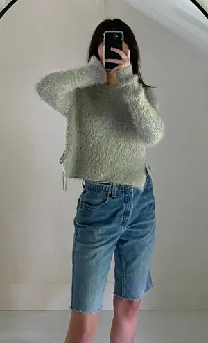 Majorelle / Revolve Marjorie Fuzzy Knit Sweater in Quartz thumbnail 1
