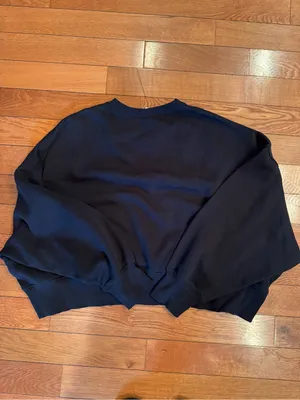 Nike Phoenix Fleece Over-Oversized Cropped Crewneck Sweatshirt Size Large NWOT thumbnail 5