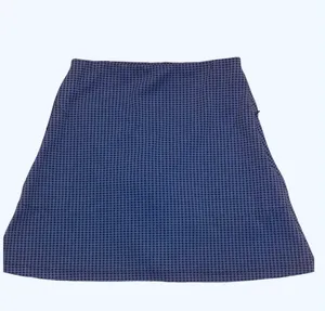 NWT Smashing Golf & Tennis Black Blue Houndstooth Skort Compression Slimming M thumbnail 2