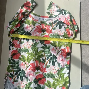 Tommy Bahama 100% Cotton Ashby Isles Faraway Blooms Knit Top S Tropical Heavenly thumbnail 10