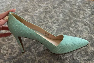 Bar III Turquoise Heels thumbnail 1