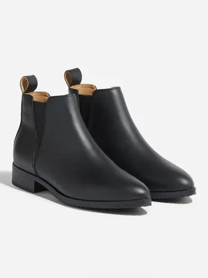 Nisolo Eva Everyday Leather Chelsea Boot in Black Size 8.5‎ thumbnail 11