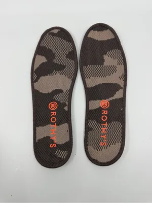 Rothy's women's slip-on sneakers feature a retired taupe camo knit pattern. SZ 7 thumbnail 6