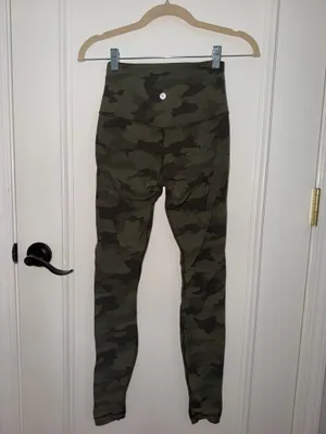 Lululemon align green camo legging 28” thumbnail 3