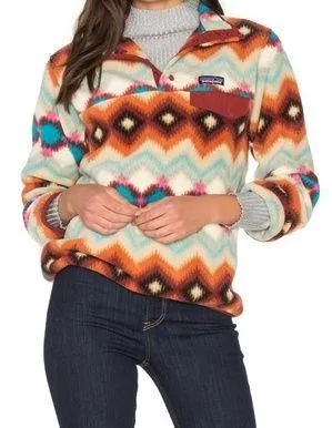 Patagonia Synchilla Fleece Snap T Pullover Cinder Twist, XS thumbnail 1