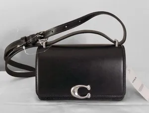 Coach Bandit black leather crossbody thumbnail 1
