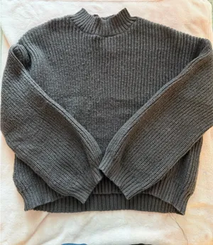 Amazon Brown Knit Sweater thumbnail 1