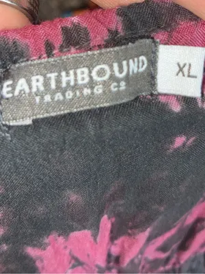 EARTHBOUND Mauve and Black Tie-Dye Maxi Dress thumbnail 3