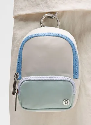 NWOT lululemon everywhere backpack nano keychain - sold out color thumbnail 1