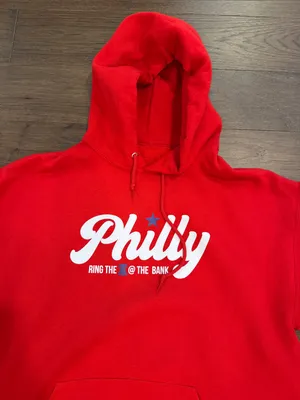 Philadelphia Phillies Hoodie Size Medium/Large - C11-476 thumbnail 2