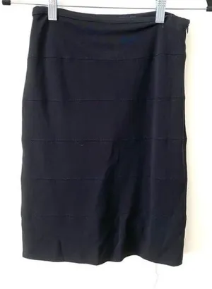 ZARA Woman Black Pencil Skirt Sz XS‎ thumbnail 1