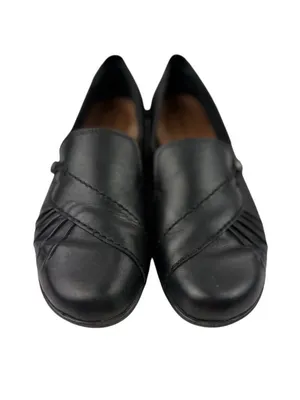 -Cobb Hill Paulette Slip On Loafers Womens Size 8.5 Black Leather Comfort Shoes thumbnail 2