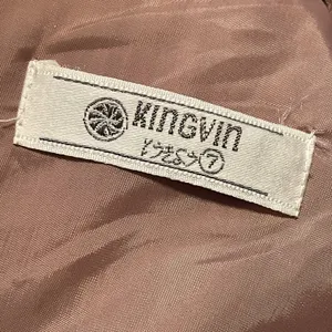 Kingvin Vintage 7 Polyester Accordion Dress Formal High Neck Shift‎ S thumbnail 3