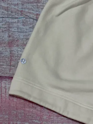 Lululemon Steady State SuperLoft Shorts 3.5” M Ivory Coconut thumbnail 6