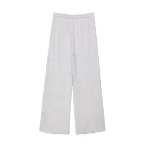 Stradivarius Wide Leg Jogger Trouser in Gray, Size M​​ thumbnail 3