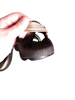 Chacos Brown and Orange Sandals thumbnail 8