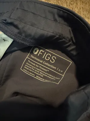 Figs Two Piece Space Navy Scrub Set thumbnail 2