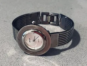 VINTAGE Afterthoughts Quartz Women’s Watch Silver tone with new battery thumbnail 1