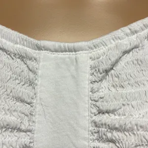 Nordstrom Off the Shoulder Puckered Cropped Top thumbnail 4