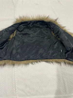 Faux Fur Brown Vest - Women's Cozy Layering Vest thumbnail 6