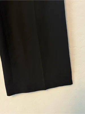 Express editor black wide leg dress pants size 6 thumbnail 7