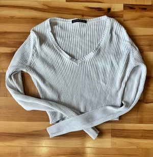 Brandy Melville White Long Sleeve thumbnail 1
