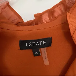 1 State Orange Tiered Dress thumbnail 5