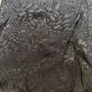 Black Printed Mini Skirt thumbnail 3