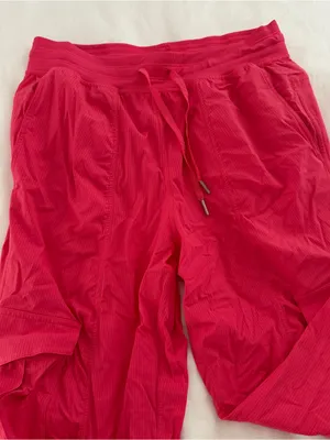 Lululemon dance studio relaxed fit mid rise cargo jogger in glaze pink size s thumbnail 3