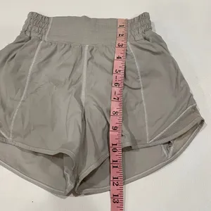 Lululemon Speed Up Shorts Size 0 Gray High Rise Running Athletic thumbnail 8